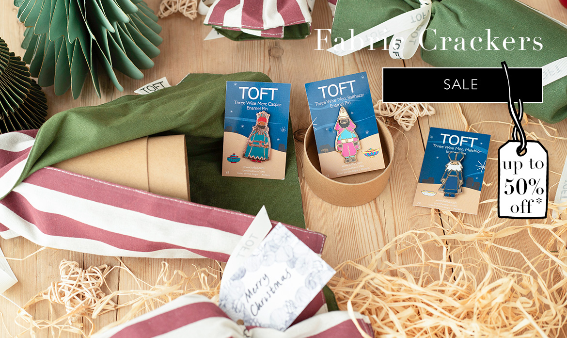 Crackers fabric christmas sale discount toft gifts